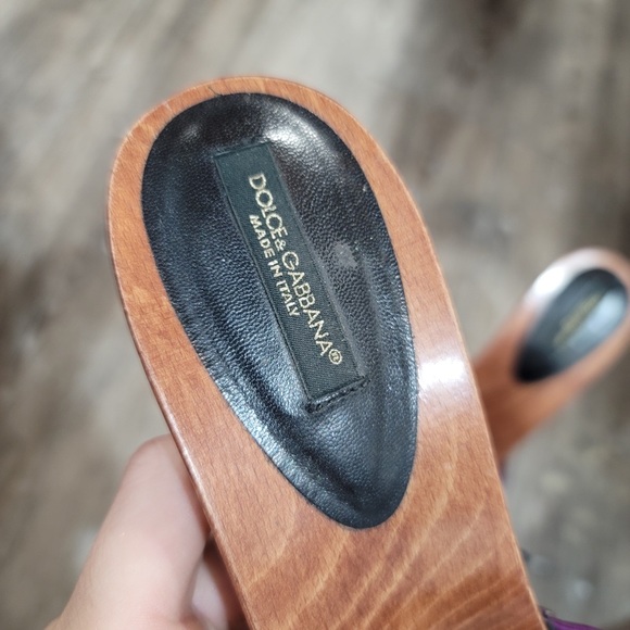 Dolce & Gabbana Crystal Heeled Sandals 37 - Picture 11 of 11